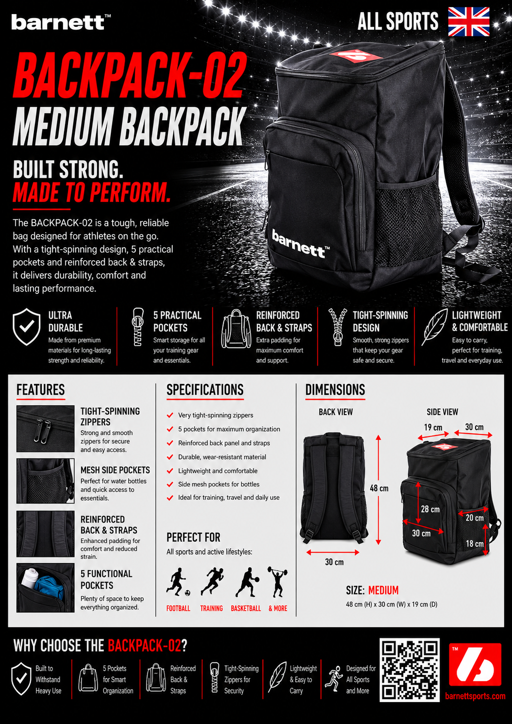 BACKPACK-02 Rucksack, medium