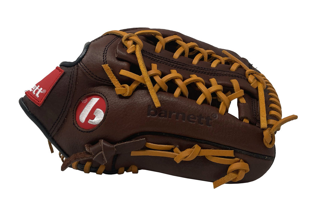 GL-125 Competition baseball glove, genuine leather, outfield 12.5, Brown