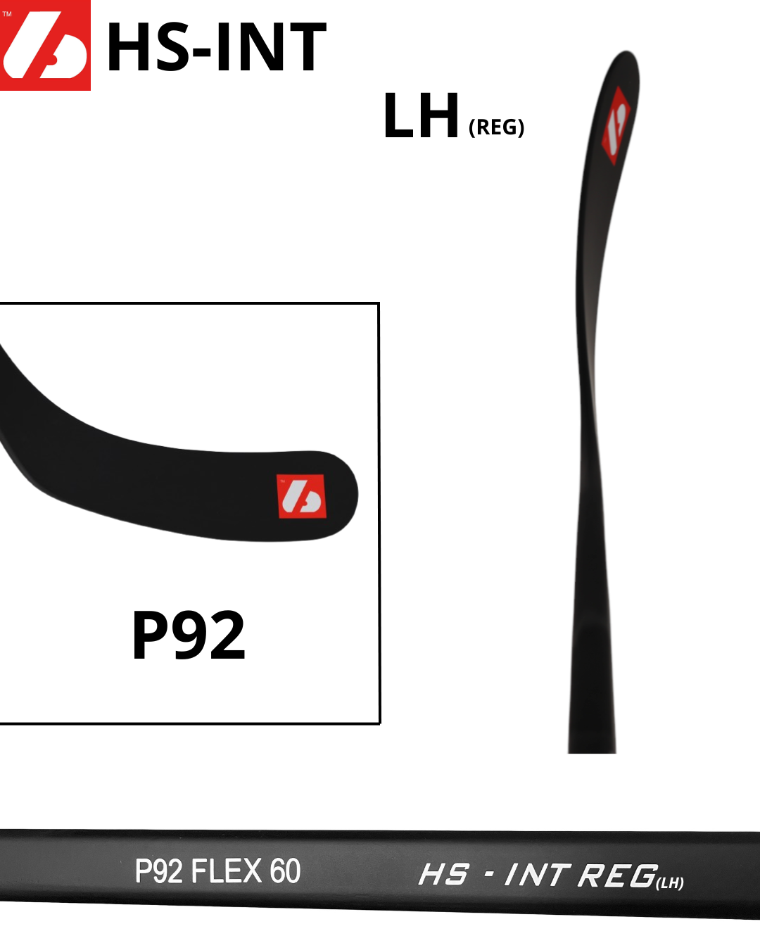 HS-INT carbon hockey stick