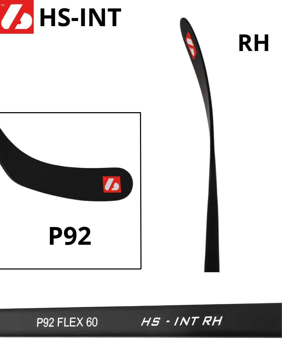 HS-INT carbon hockey stick