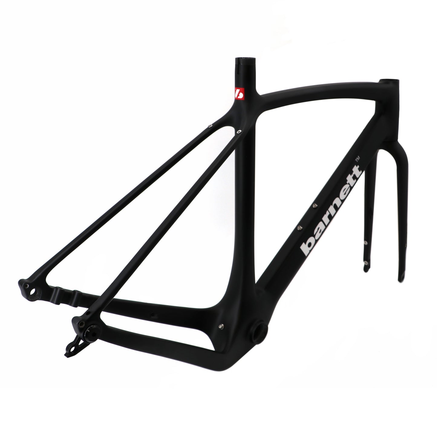 BGC-01 Carbon Gravel Bike Frame, Black