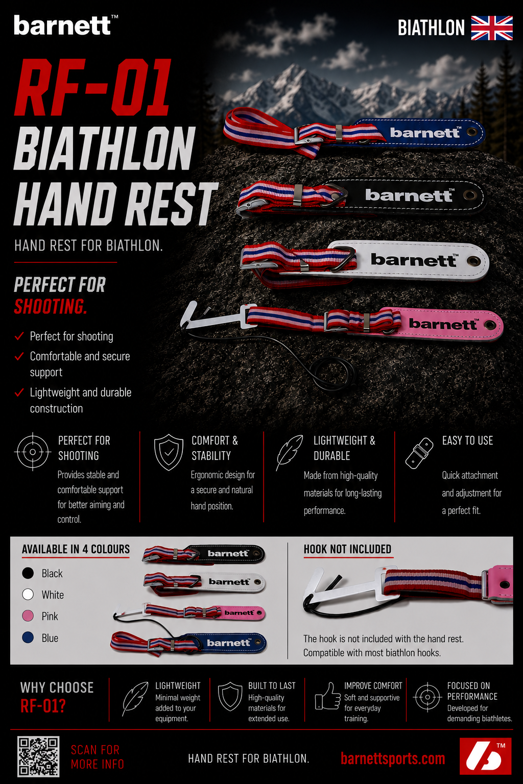 RF-01 Biathlon hand rest