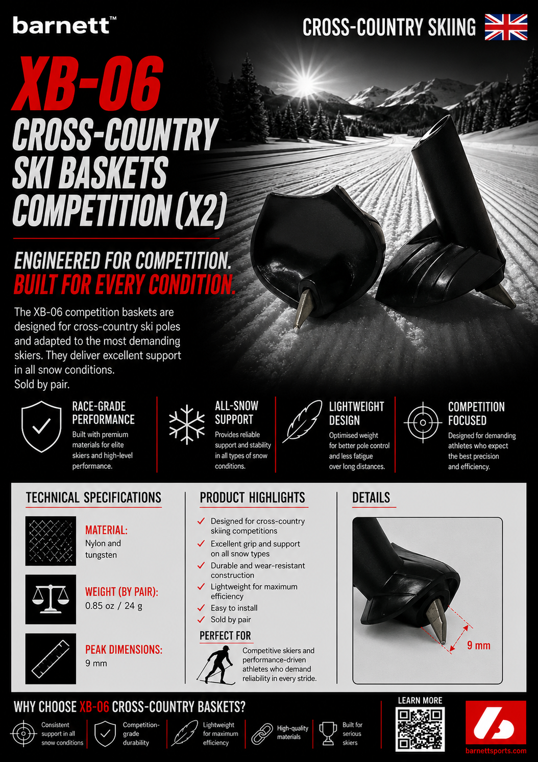 XB-06 cross-country baskets skiing competition (X2)
