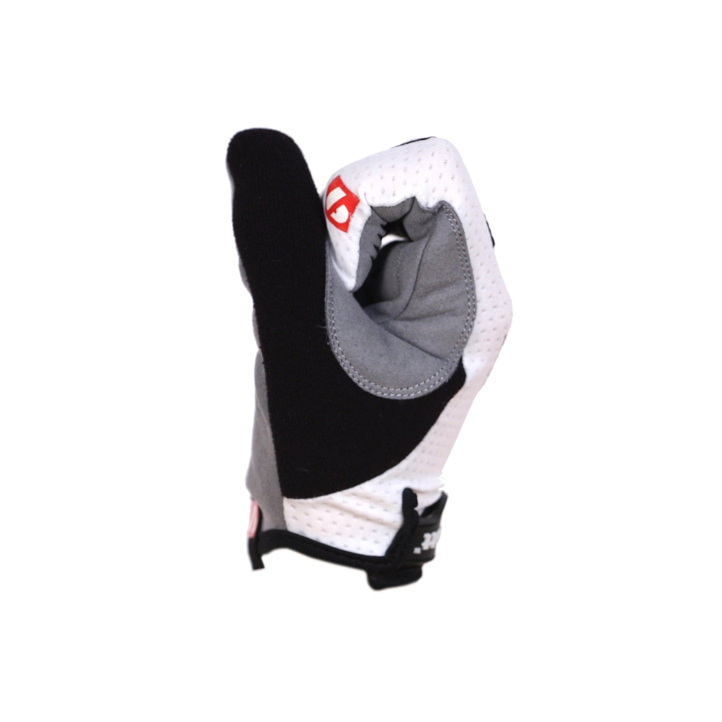 BG-01 Long bike gloves: Light, isolating, high-performance, White