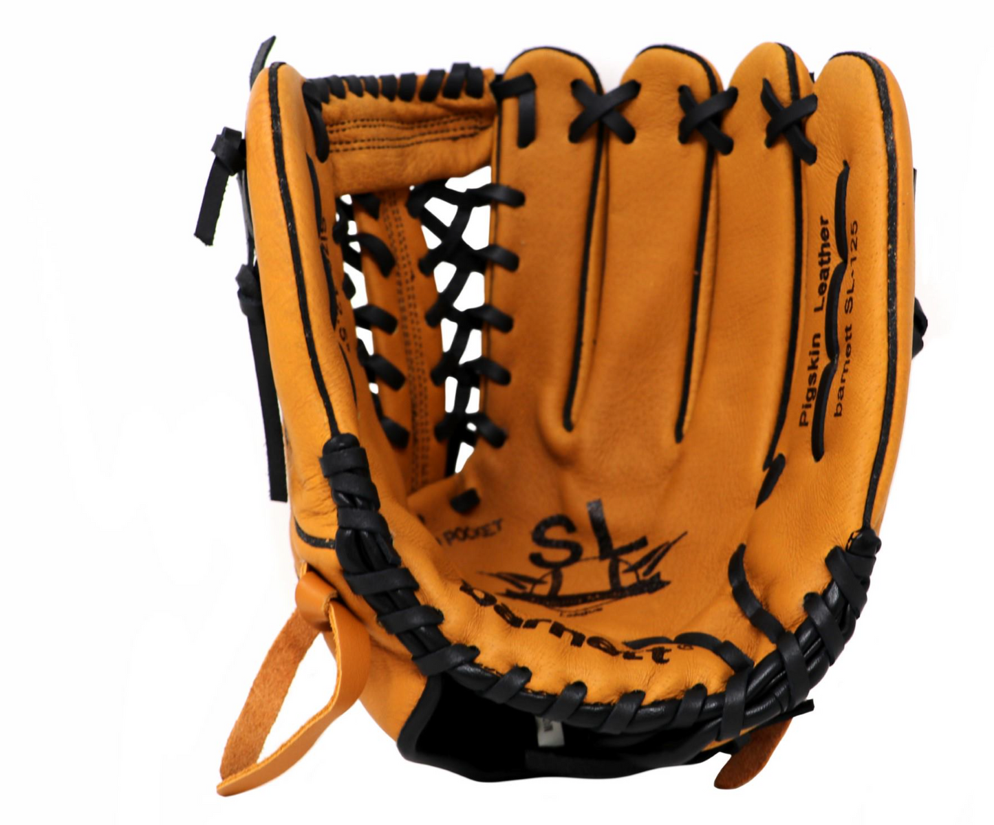 SL-125 Baseball gloves in leather outfield, size 12.5, Brown