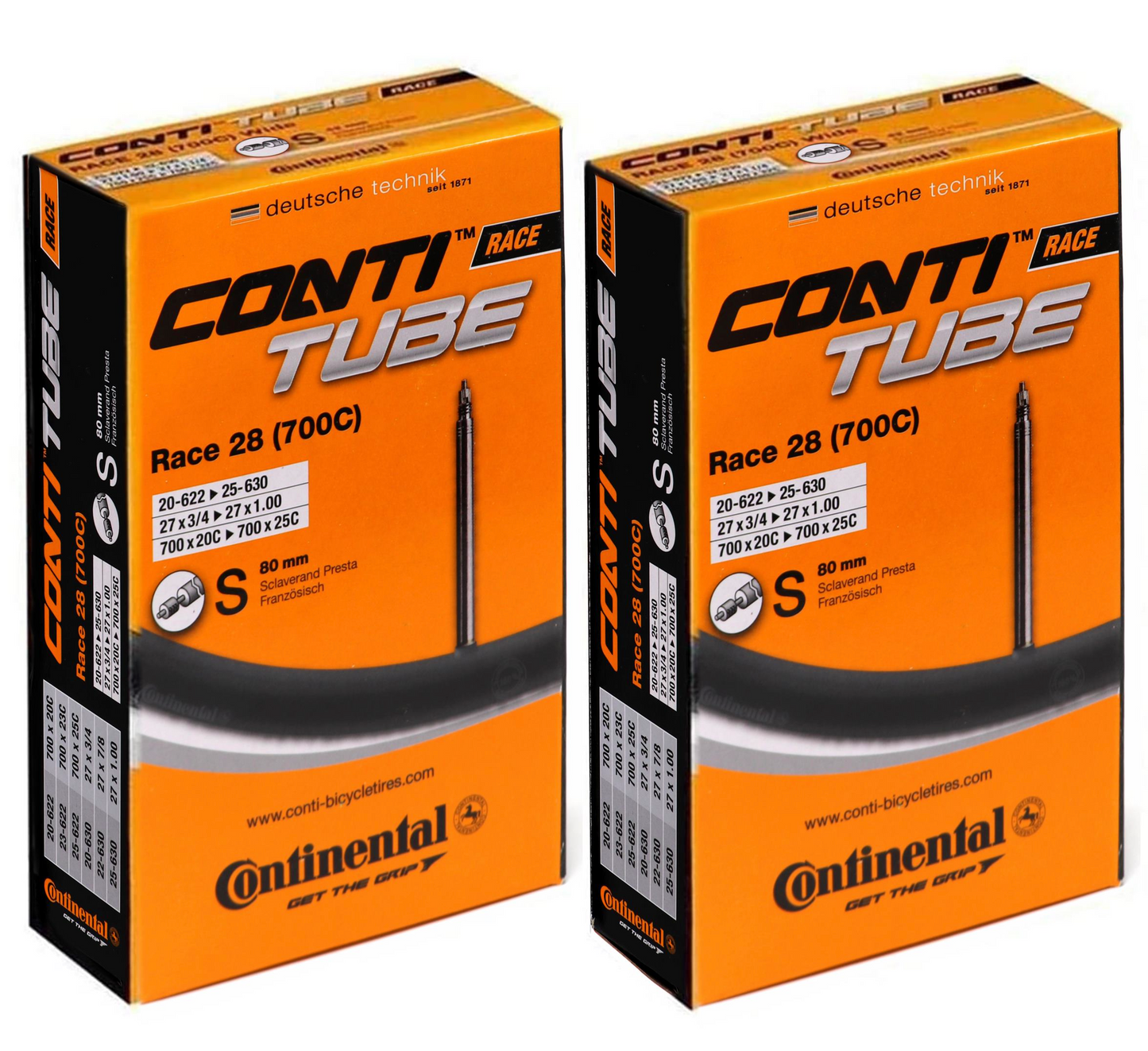 Air Chamber Continental Race 28 (700C) (set of 2)