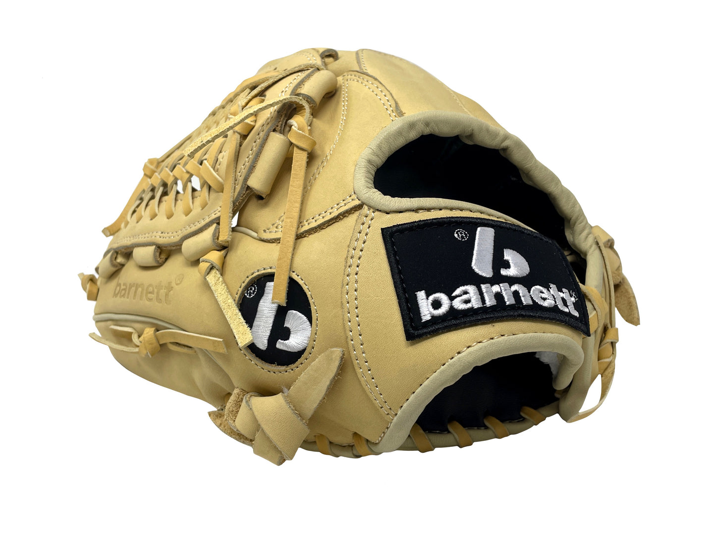 FL-125 high quality leather baseball glove, infield / outfield / pitcher, Beige