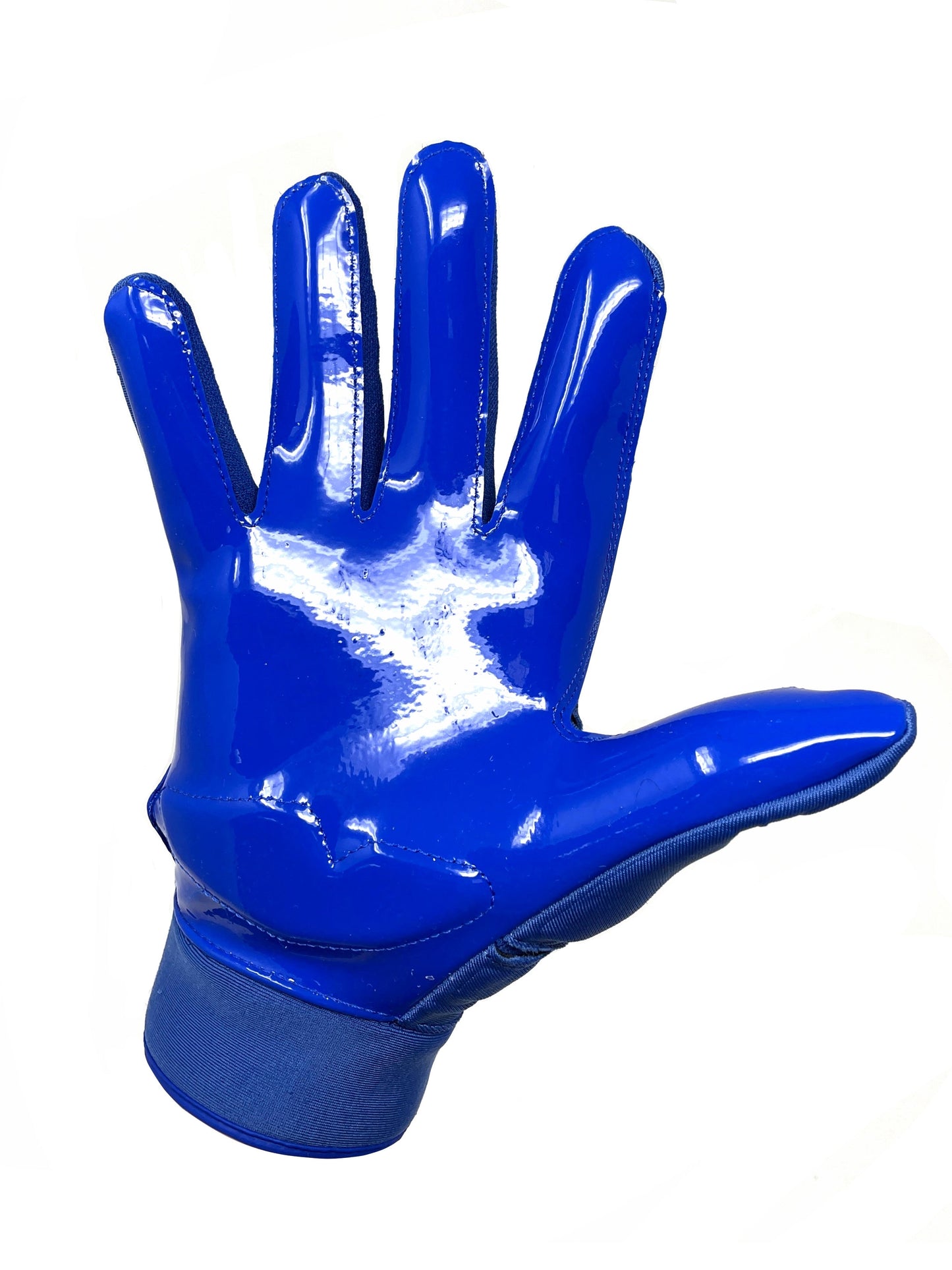 FLG-03 Blue Professional Linemen Football Gloves, OL, DL Blue