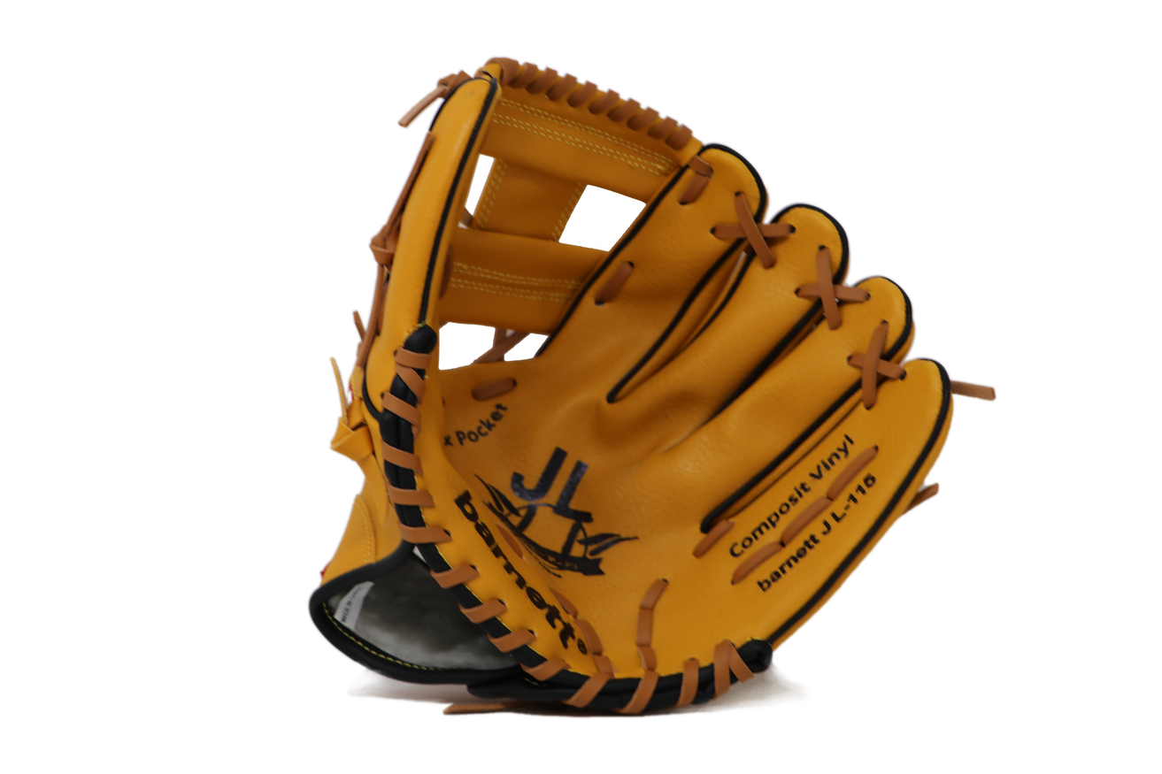 JL-115 baseball glove, outfield, polyurethane, size 11,5", TAN