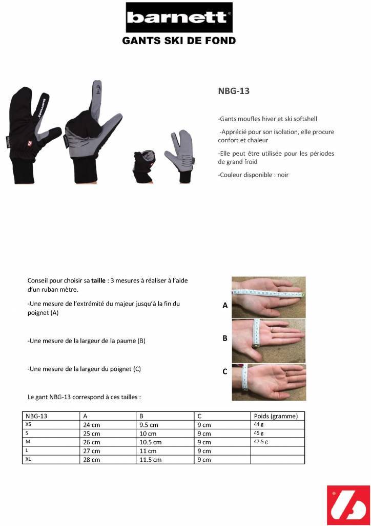 NBG-13 winter ski glove -5 ° to -10 ° - Pink
