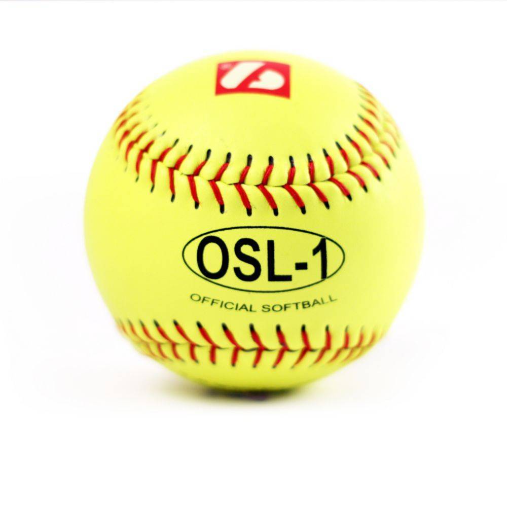 OSL-1 High competition softball, size 12", yellow, 1 dozen