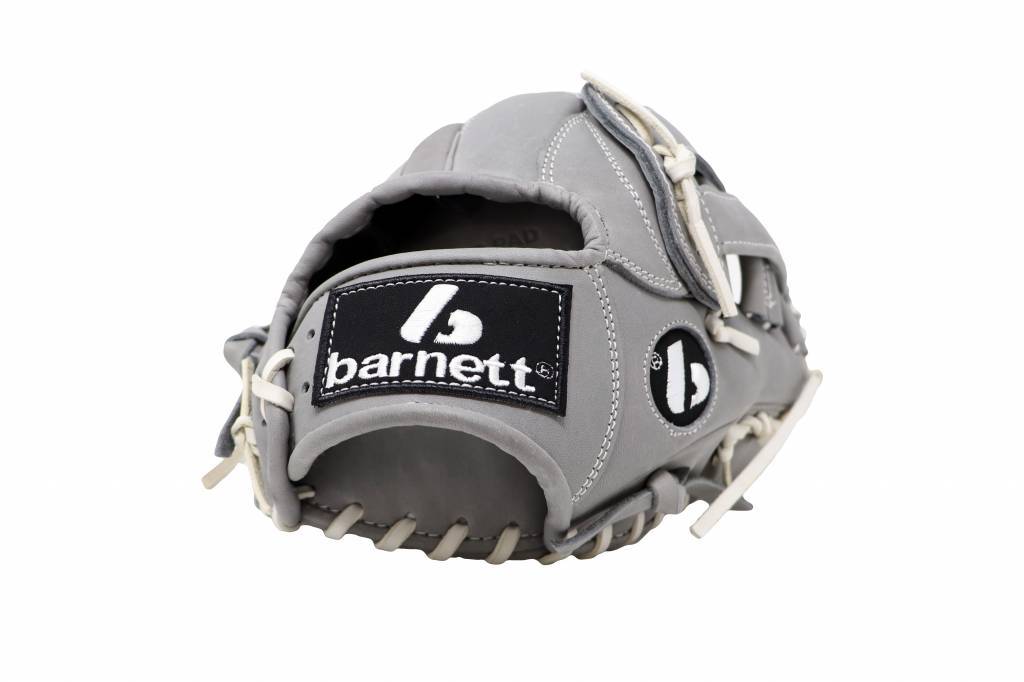 FL-117 high quality baseball and softball glove, leather, infield / fastpitch 11.7, light grey