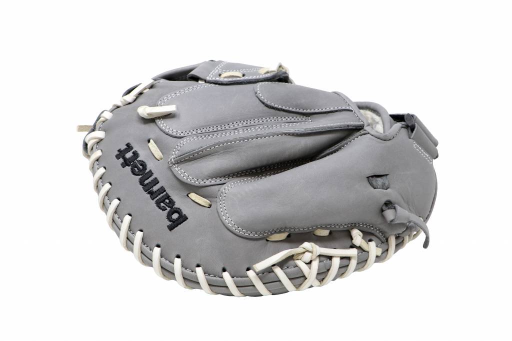 FL-201 baseball glove, high quality, leather, catcher, light grey