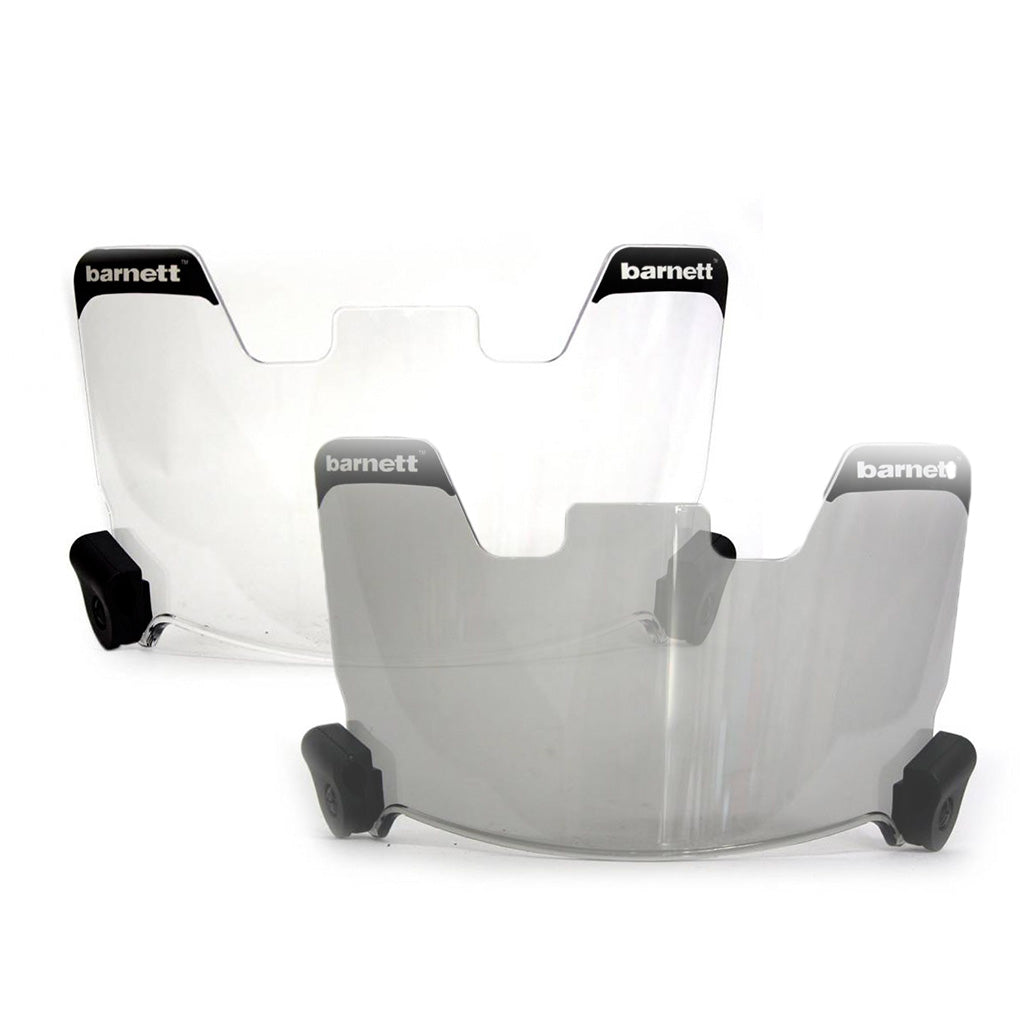 Pack of 2 Barnett Football Eyeshields (Clear + Tinted)