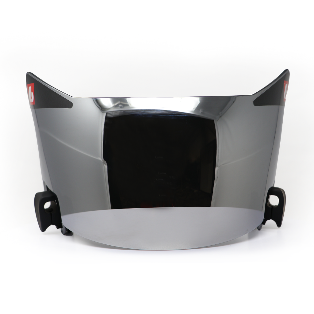 REVE hard visor ER098 for Speed Flex helmet, Chrome