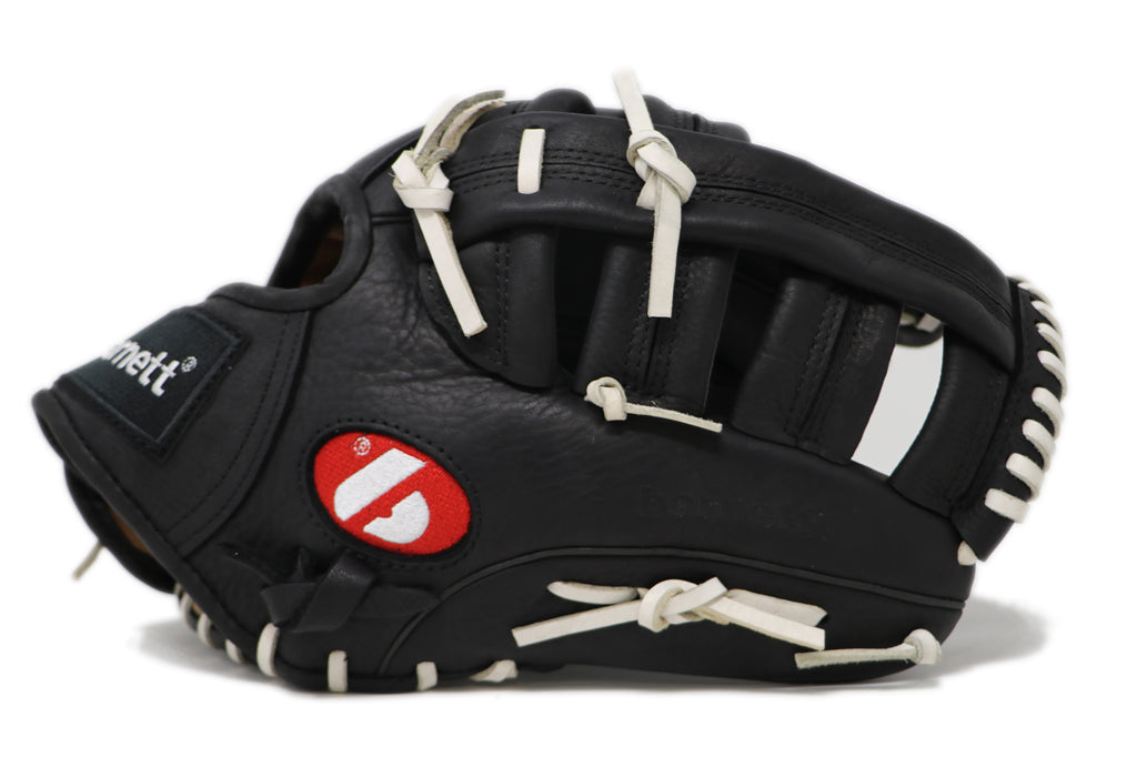 GL-130 Competition baseball glove, 13 genuine leather, outfield, Black