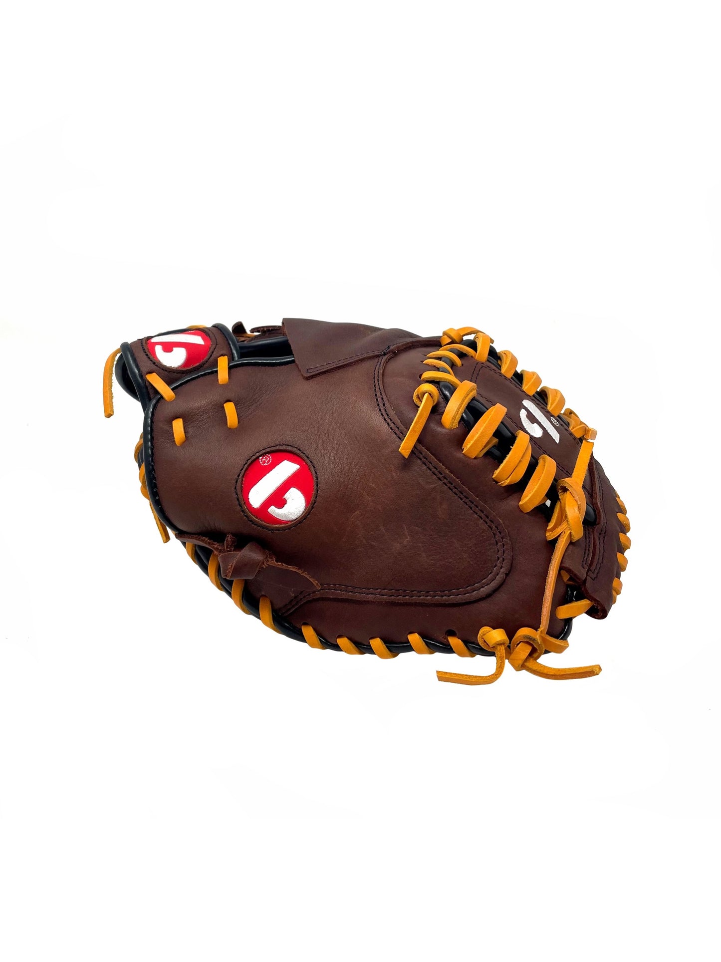 GL-204 REG Adult Leather Baseball Catcher's Mitt (34-inch), Brown