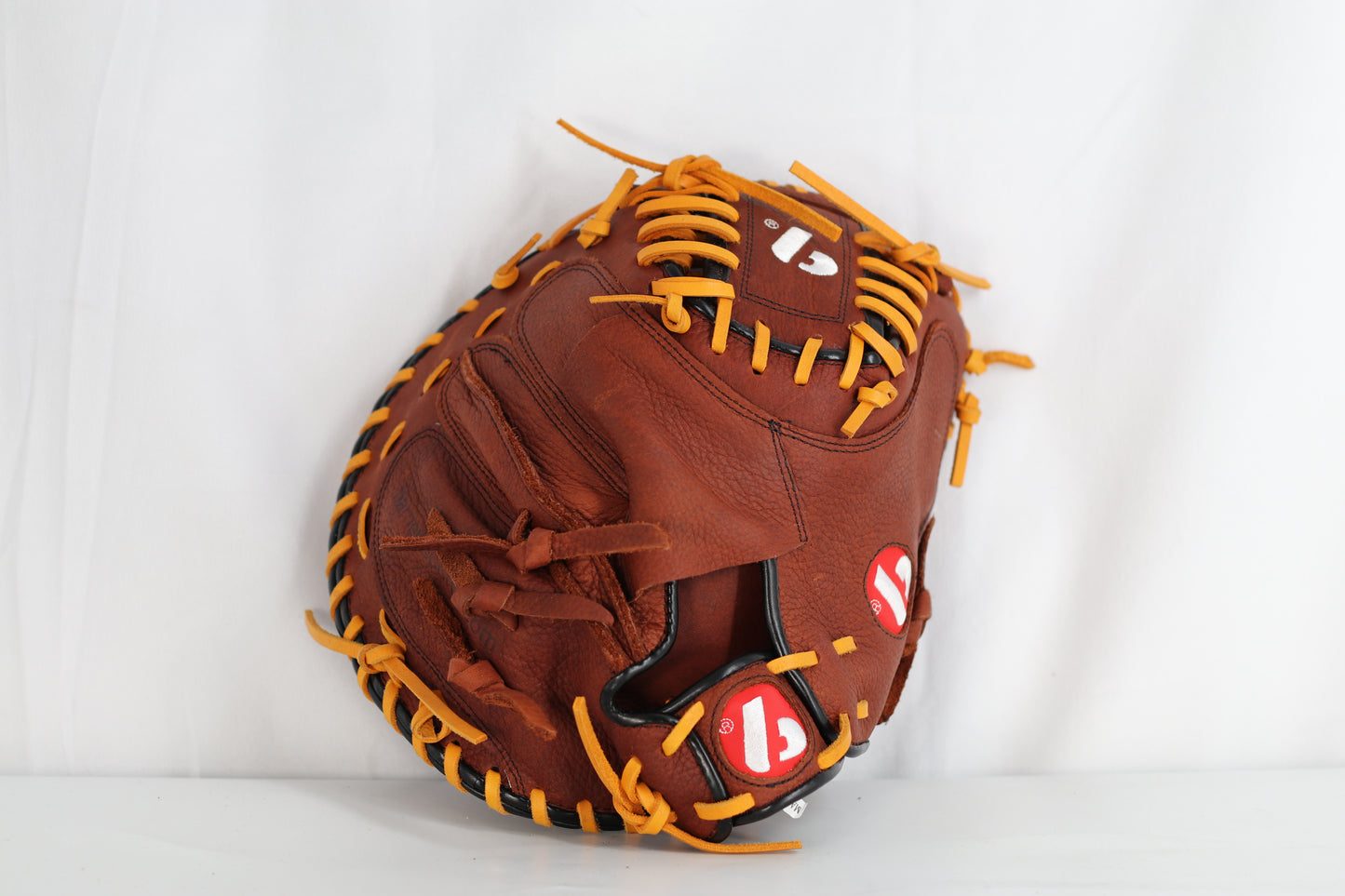 GL-204 REG Adult Leather Baseball Catcher's Mitt (34-inch), Brown