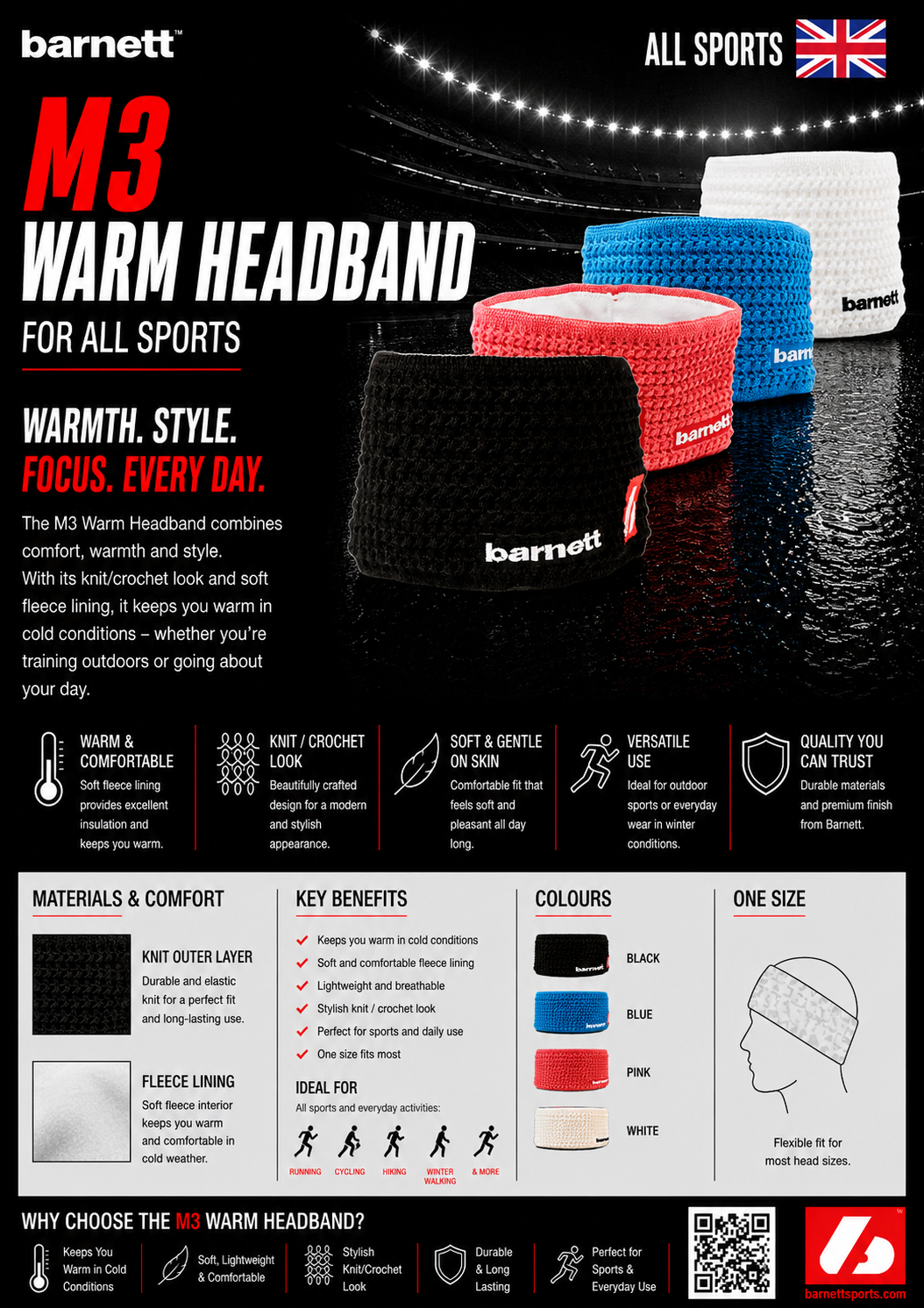 M3 warm headband