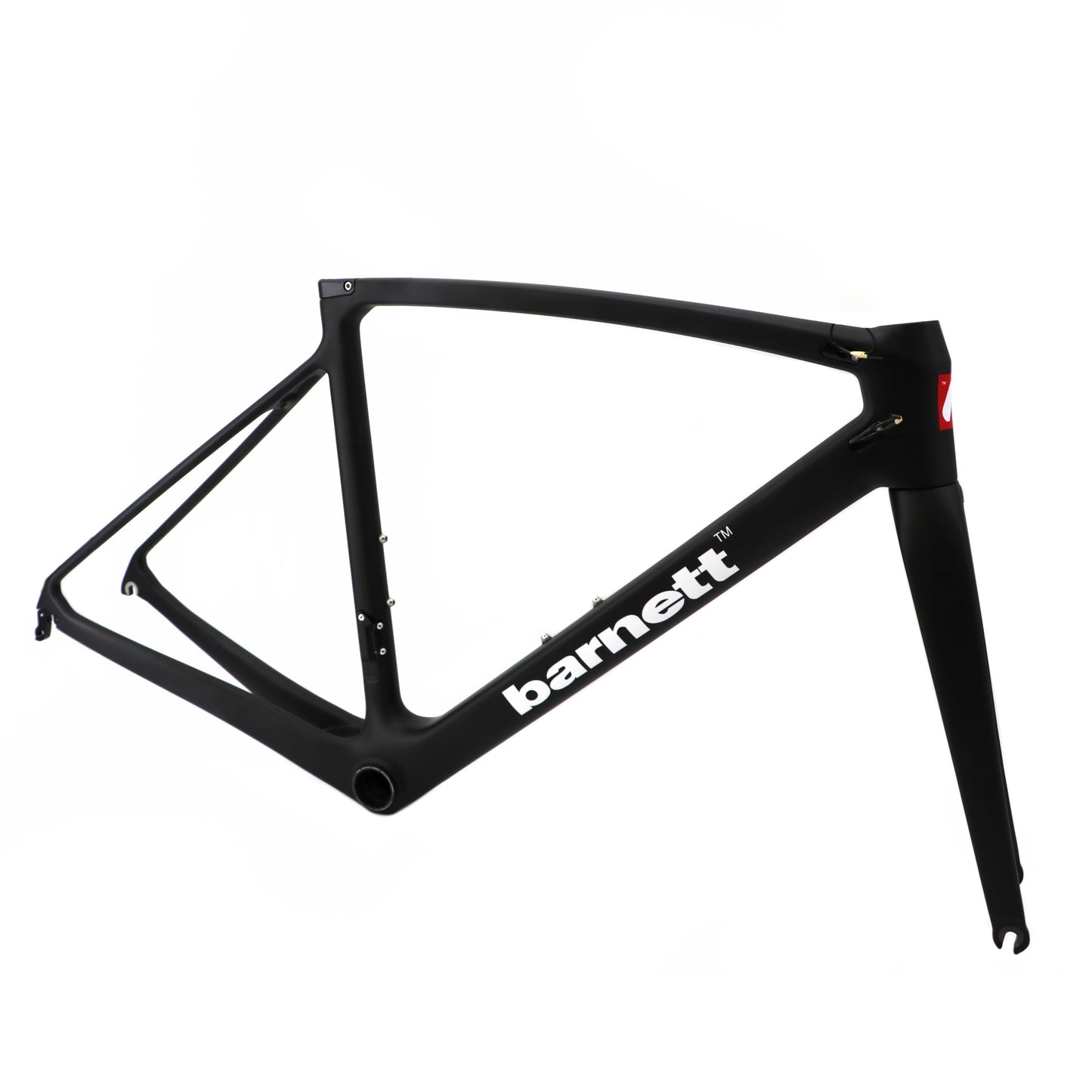 BRC-01 Carbon Bike Frame, White, Black