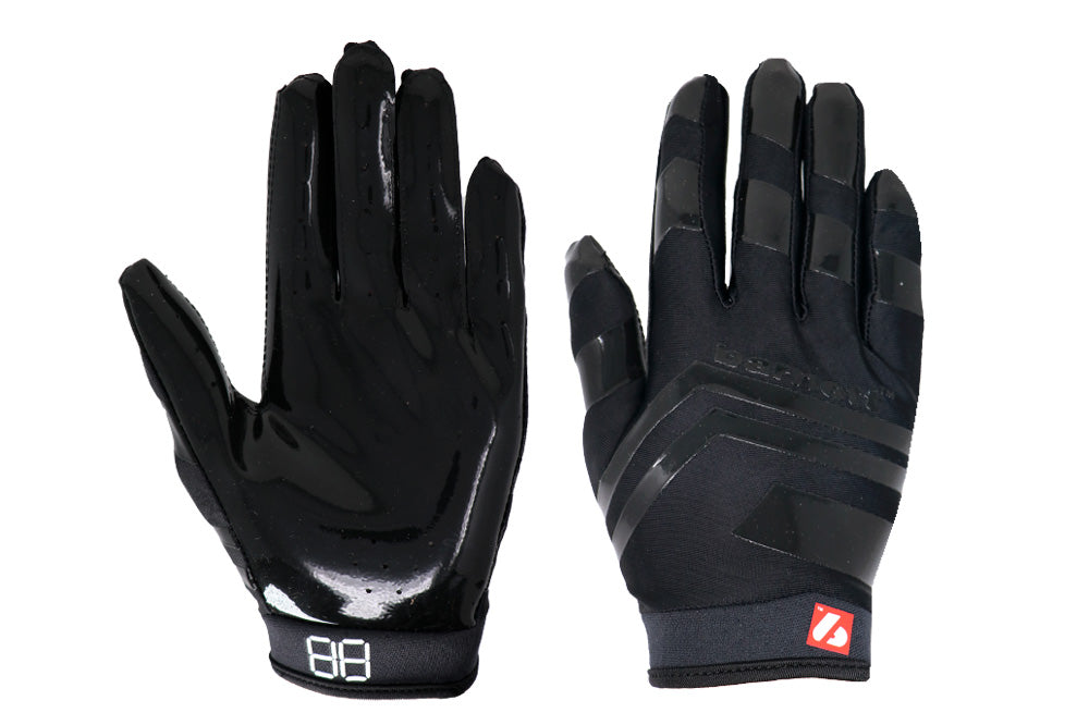 FRG-03 The best receiver football gloves, RE,DB,RB, Black