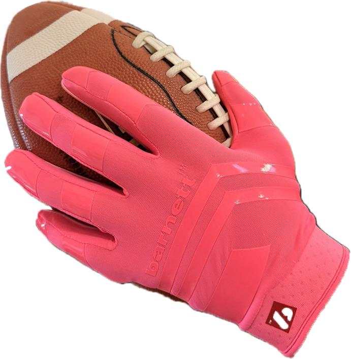 FRG-03 The best receiver football gloves, RE,DB,RB, Pink