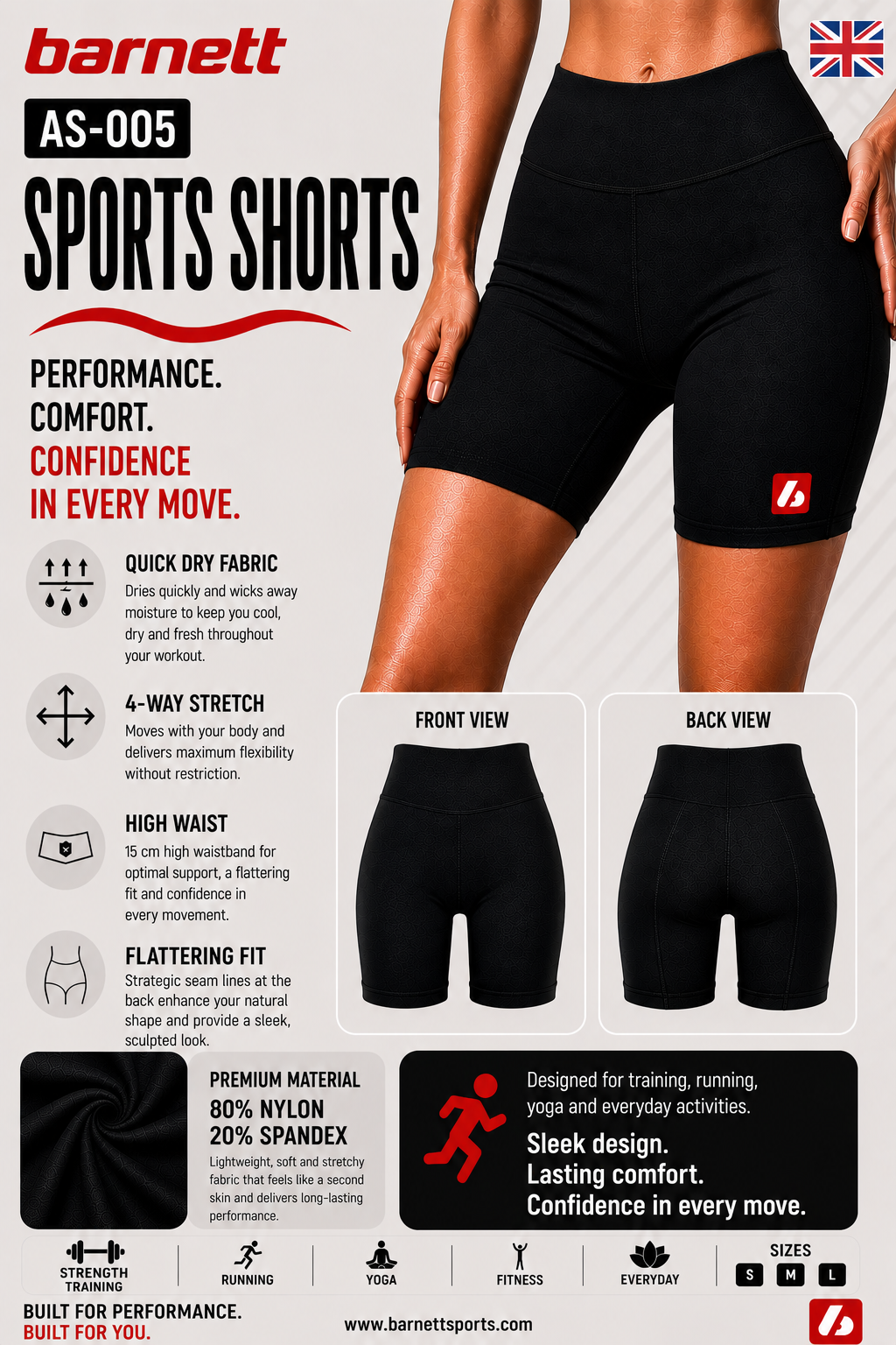 AS-005 Sports Shorts