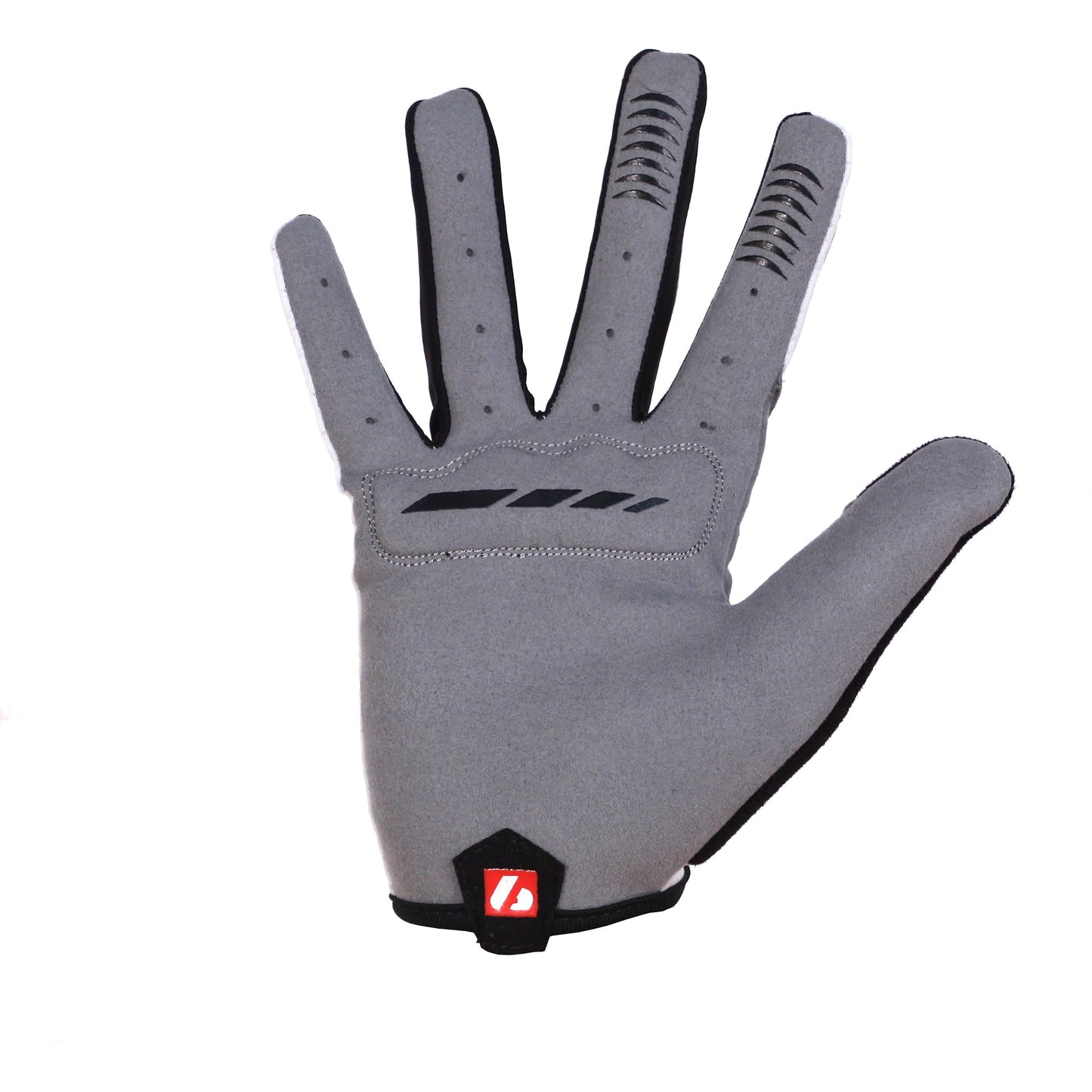 BG-01 Long bike gloves: Light, isolating, high-performance, White