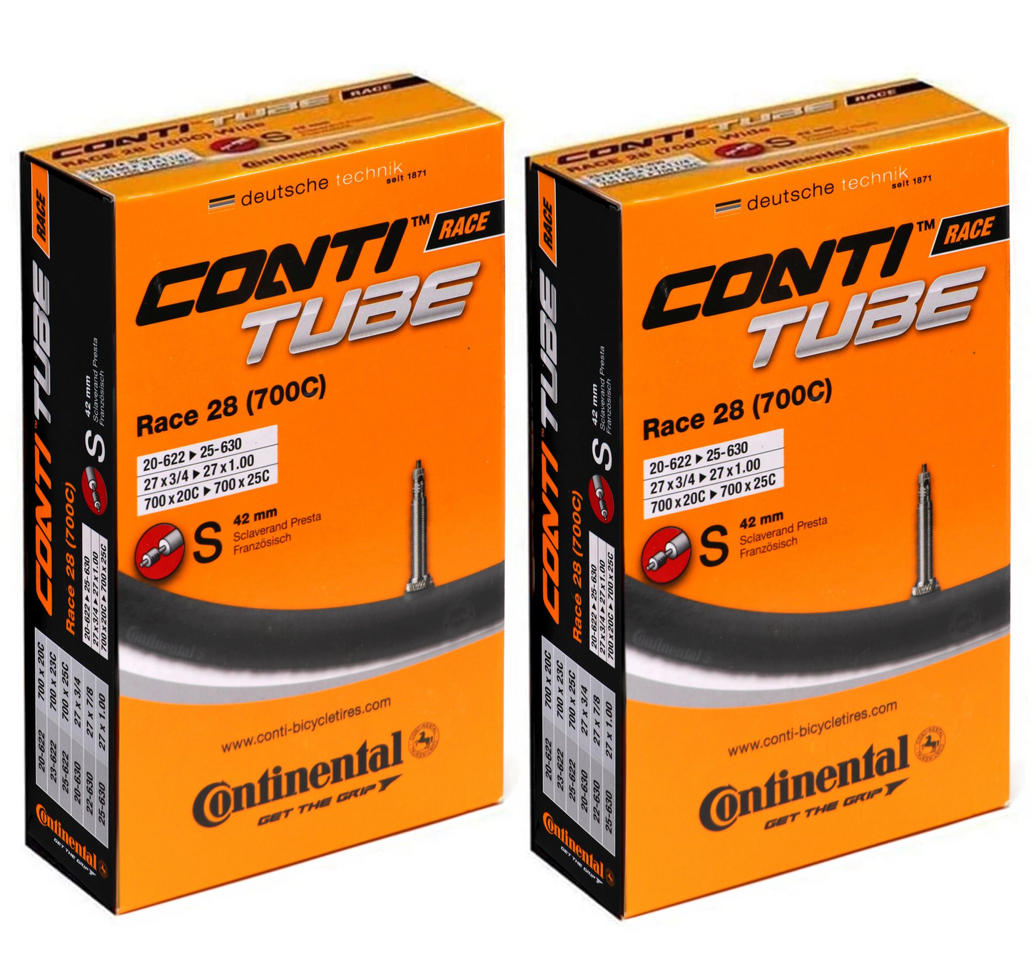 Air Chamber Continental Race 28 (700C) (set of 2)