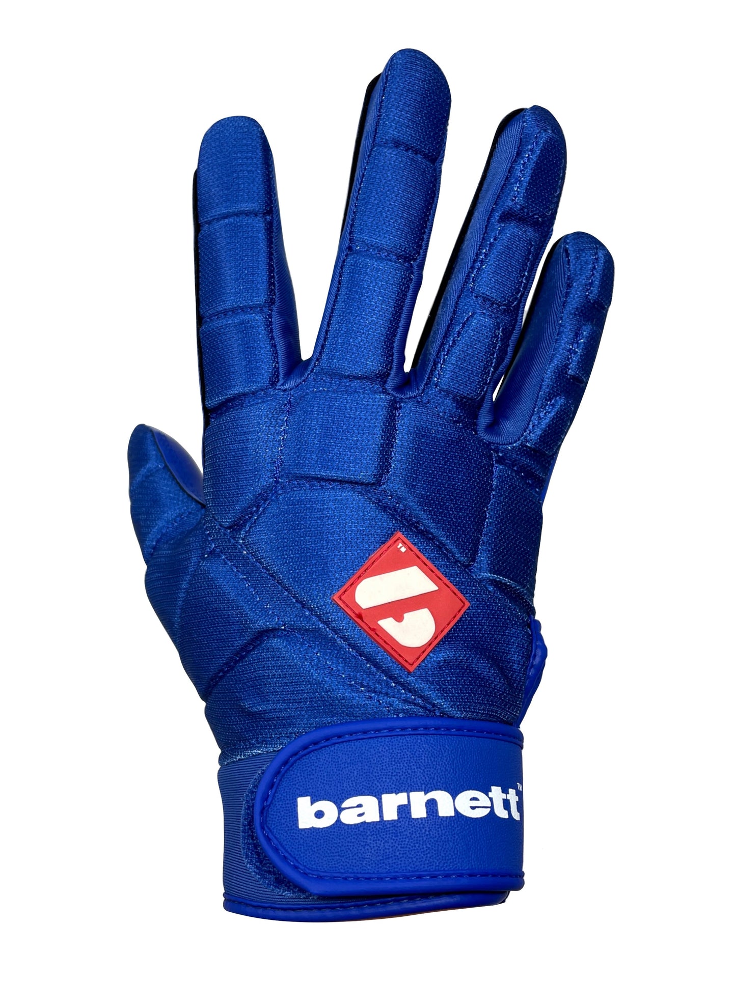 FKG-03 Blue High Level Linebacker Football Gloves, LB, RB, TE