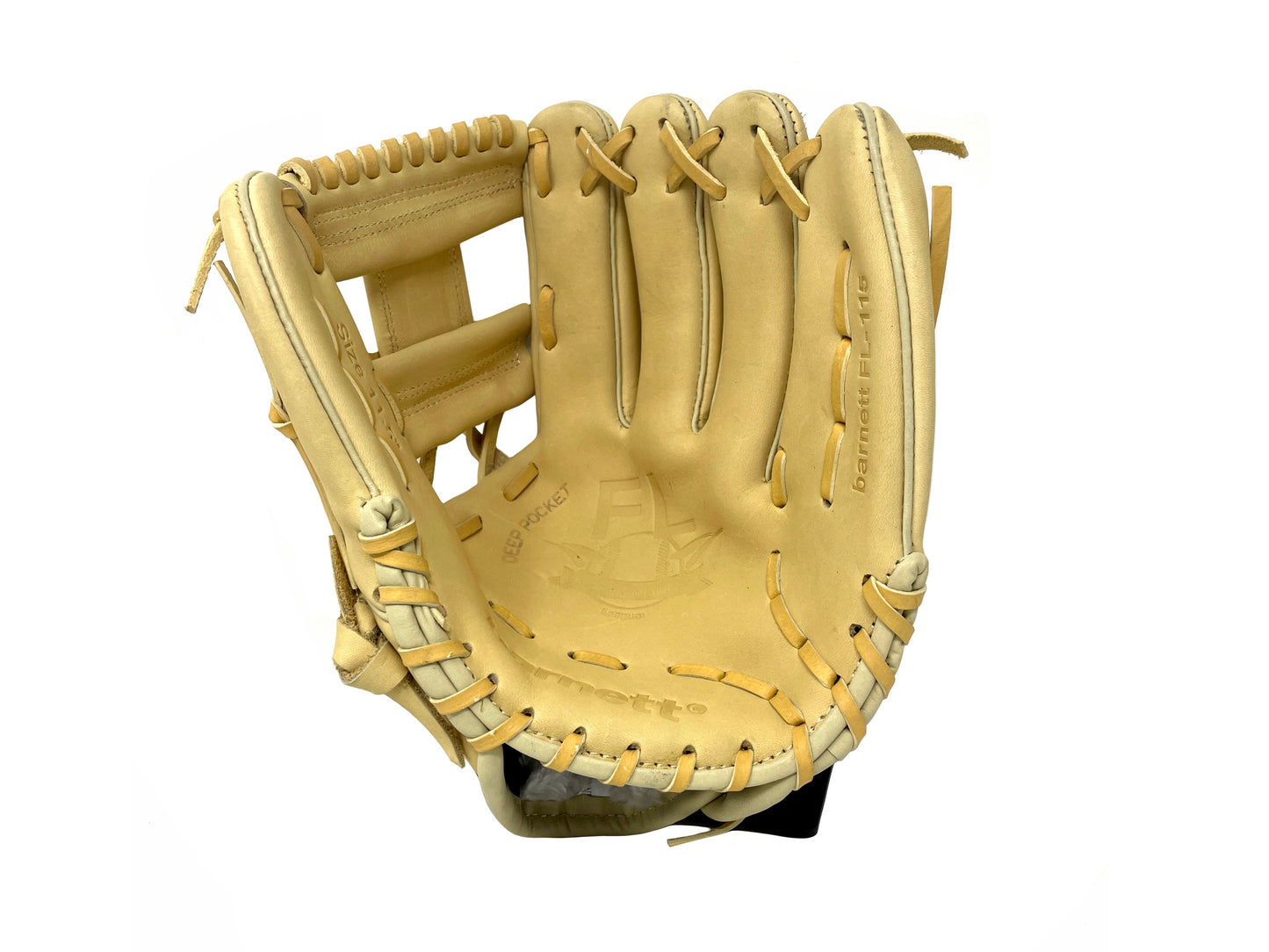 FL-115 baseball glove, high quality, leather, infield/outfield 11, Beige