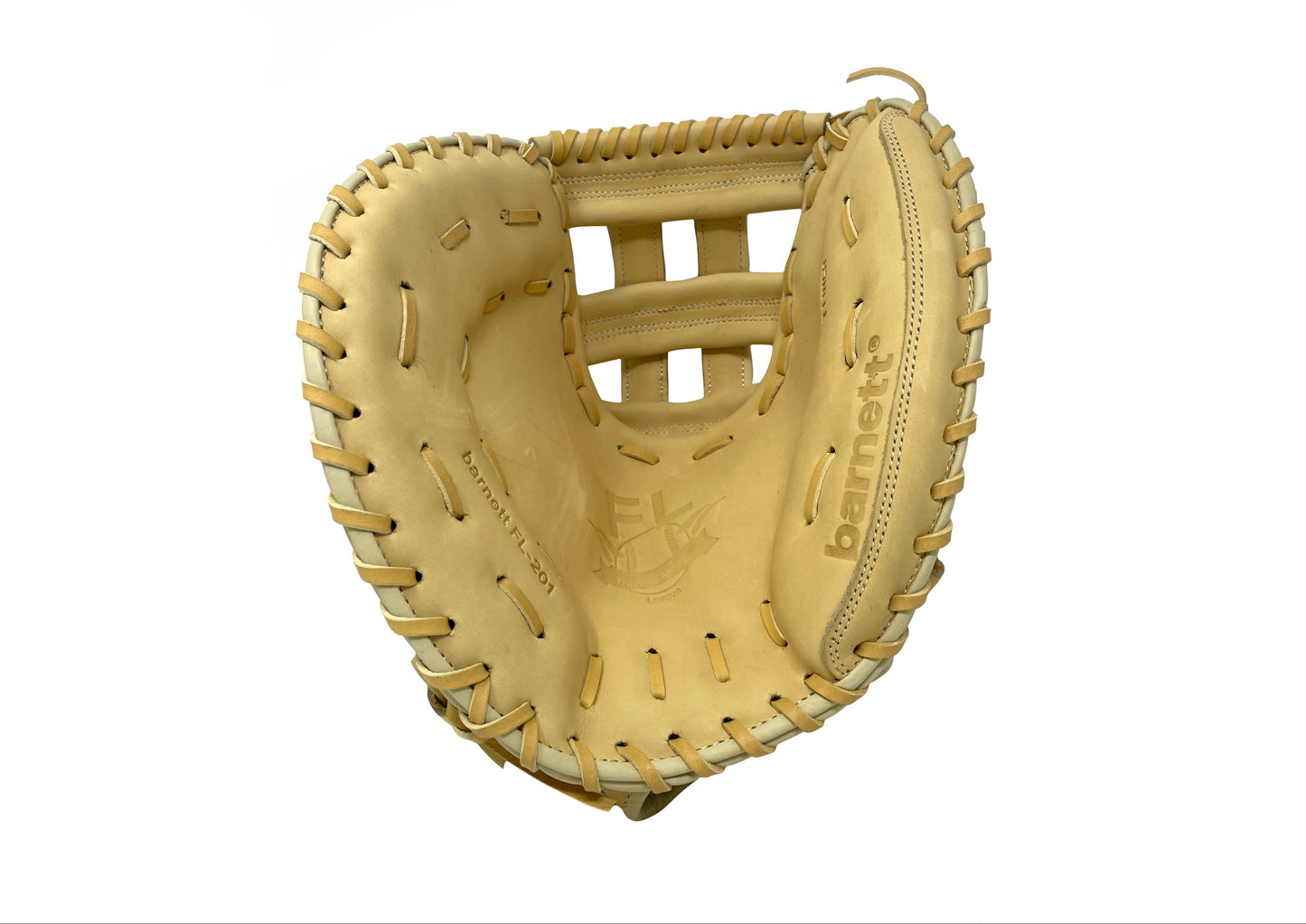 FL-201  baseball glove, high quality, leather, catcher, Beige