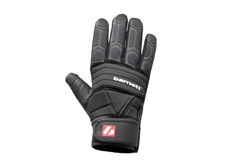 FLG-03 Linemen Pro Football Gloves, OL, DL, Black