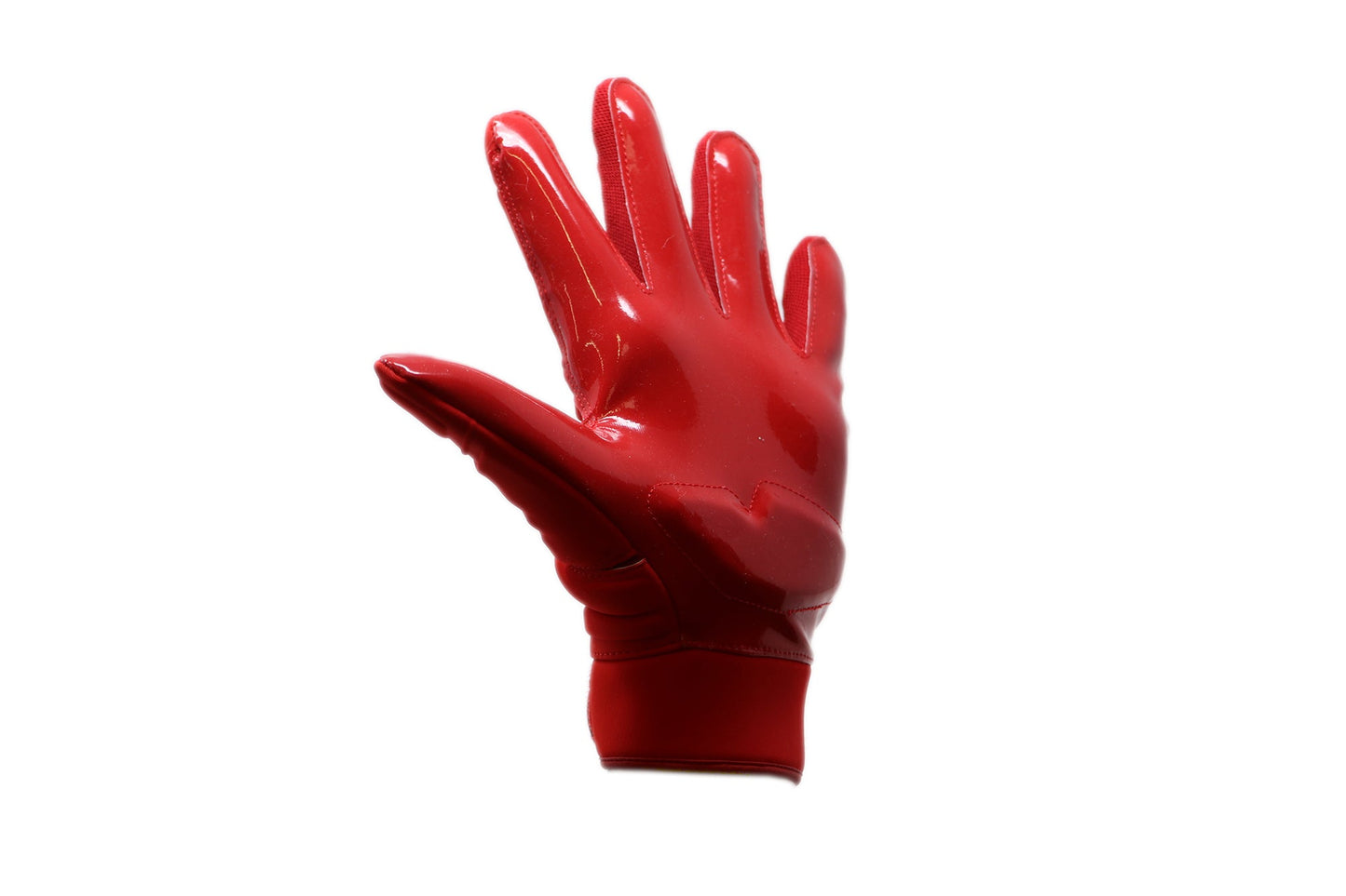 FLG-03 Blue Professional Linemen Football Gloves, OL, DL Red