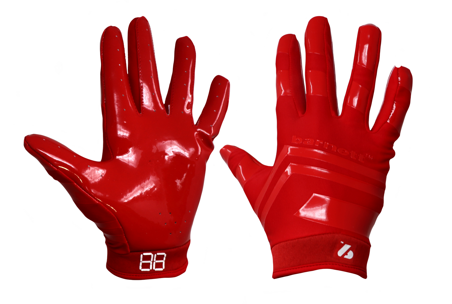 FRG-03 The best receiver football gloves, RE,DB,RB, Red