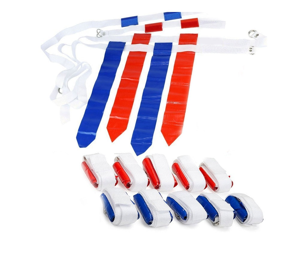 FLAG FOOTBALL KIT (6 cones, 10 belts, 2 flags per belt, a bag)