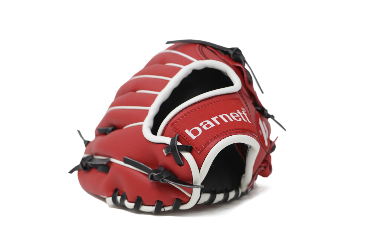 JL-105, REG baseball glove, outfield, polyurethane, size 10,5", RED