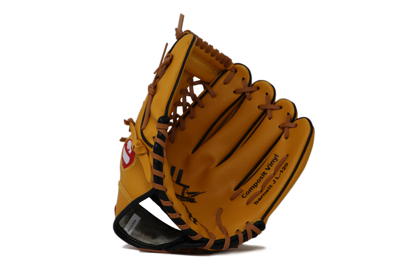 JL-120 baseball glove, outfield, polyurethane, size 12,5", TAN