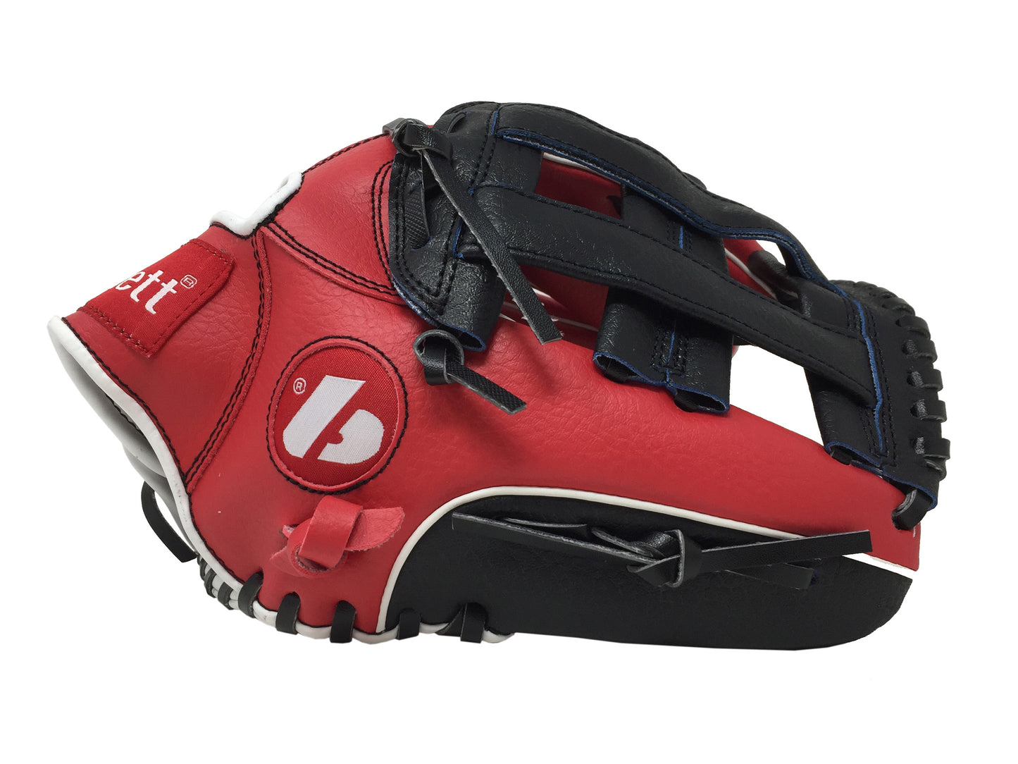 JL-120, REG, baseball glove, outfield, polyurethane, size 12,5", RED