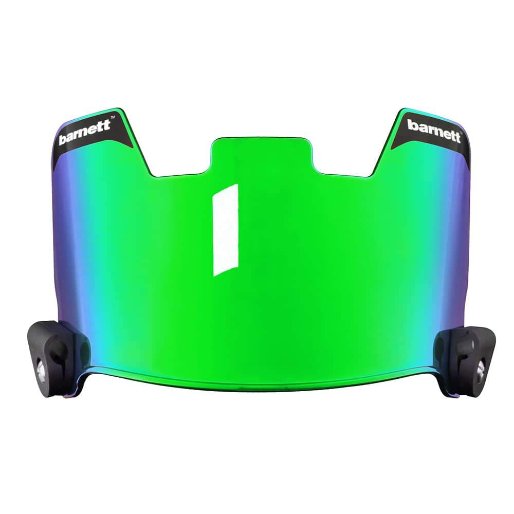 Barnett Football Eyeshield / Visor, eyes-shield, Revo Green