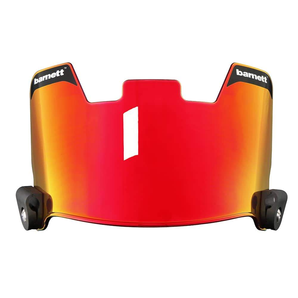 Barnett Football Eyeshield / Visor, eyes-shield, Revo red