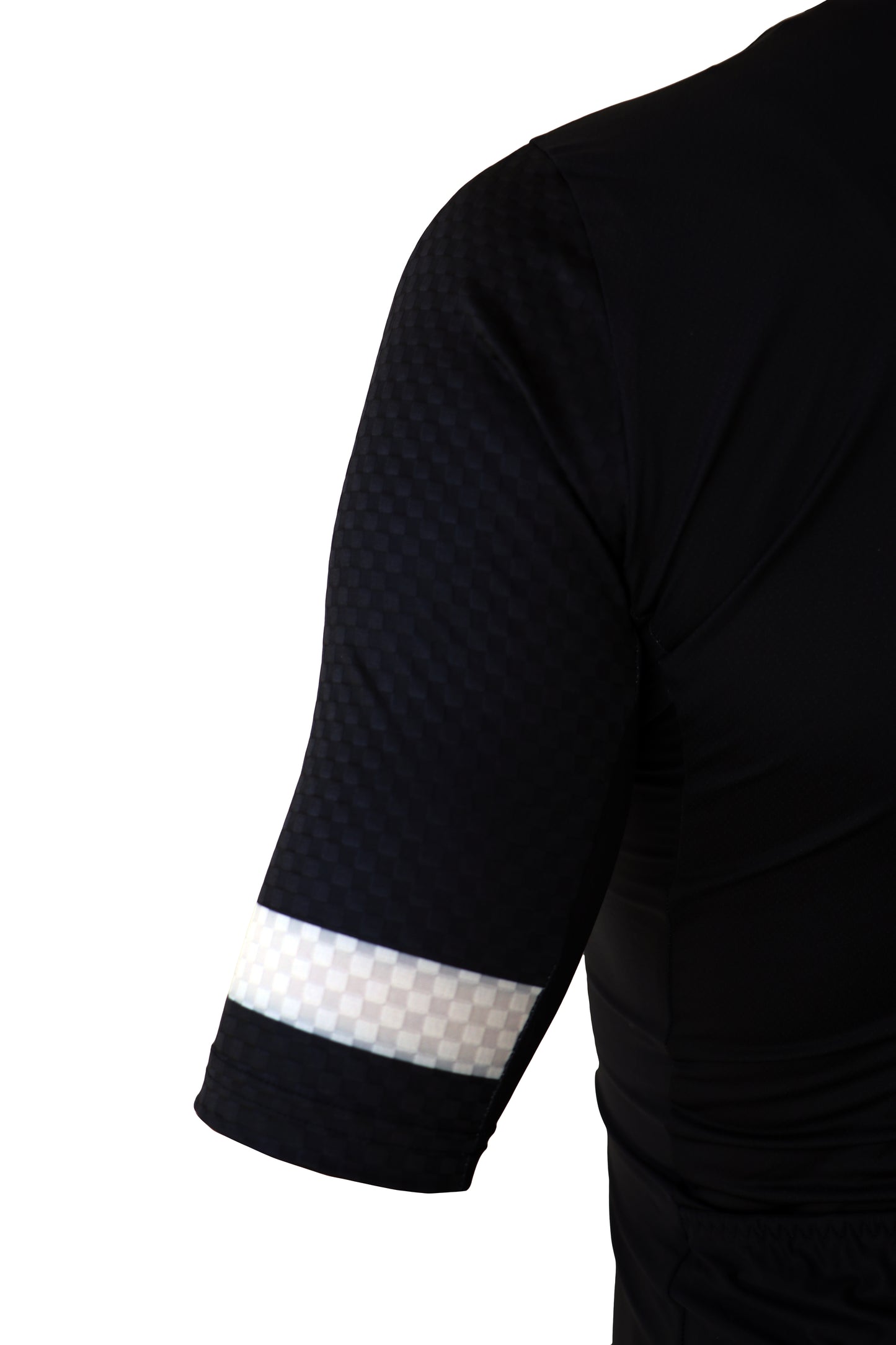 Bike textile - short sleeved jersey, black&white