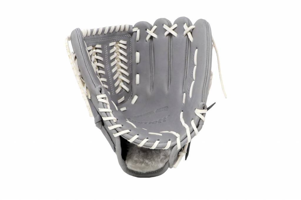 FL-120 high quality, leather baseball glove, infield/outfield / pitcher 12, light grey