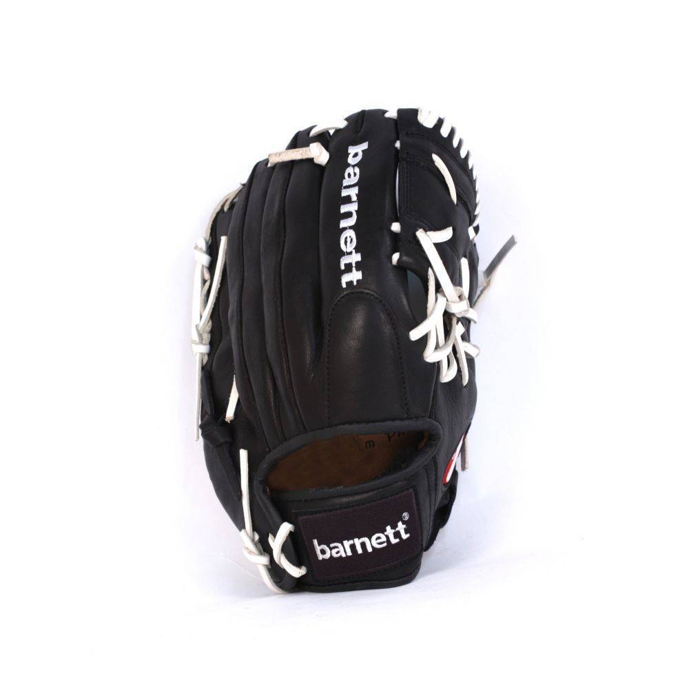 GL-125 Competition baseball glove, genuine leather, outfield 12.5, Black